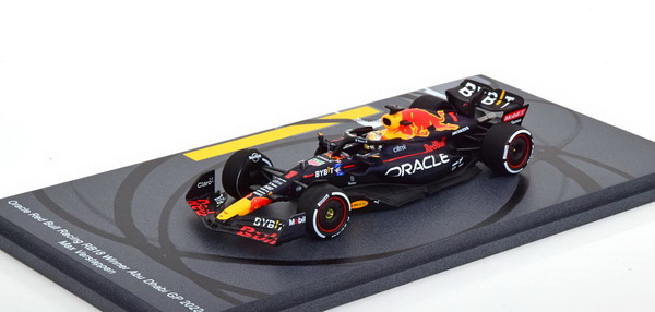 Модель 1:43 Red Bull RB18 Team Oracle Red Bull Racing N 1 Winner Abu Dhabi World Champion 2022 Max Verstappen