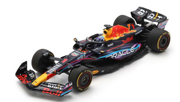 Модель 1:43 Red Bull RB19 Winner GP Miami USA, World Champion 2023 Verstappen