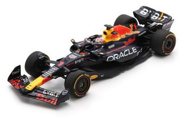 Модель 1:43 Red Bull RB19 Team Oracle Red Bull Racing №1 (100th Red Bull Victory) Winner Canada GP 2023 (Max Verstappen)