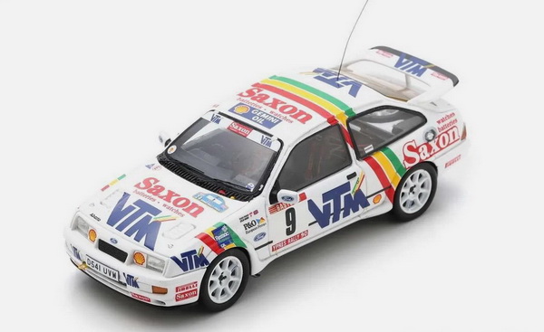 Ford Sierra RS Cosworth N 9 Rally Ypres 1990 C-Mcrae - D.Ringer S8709 Модель 1:43