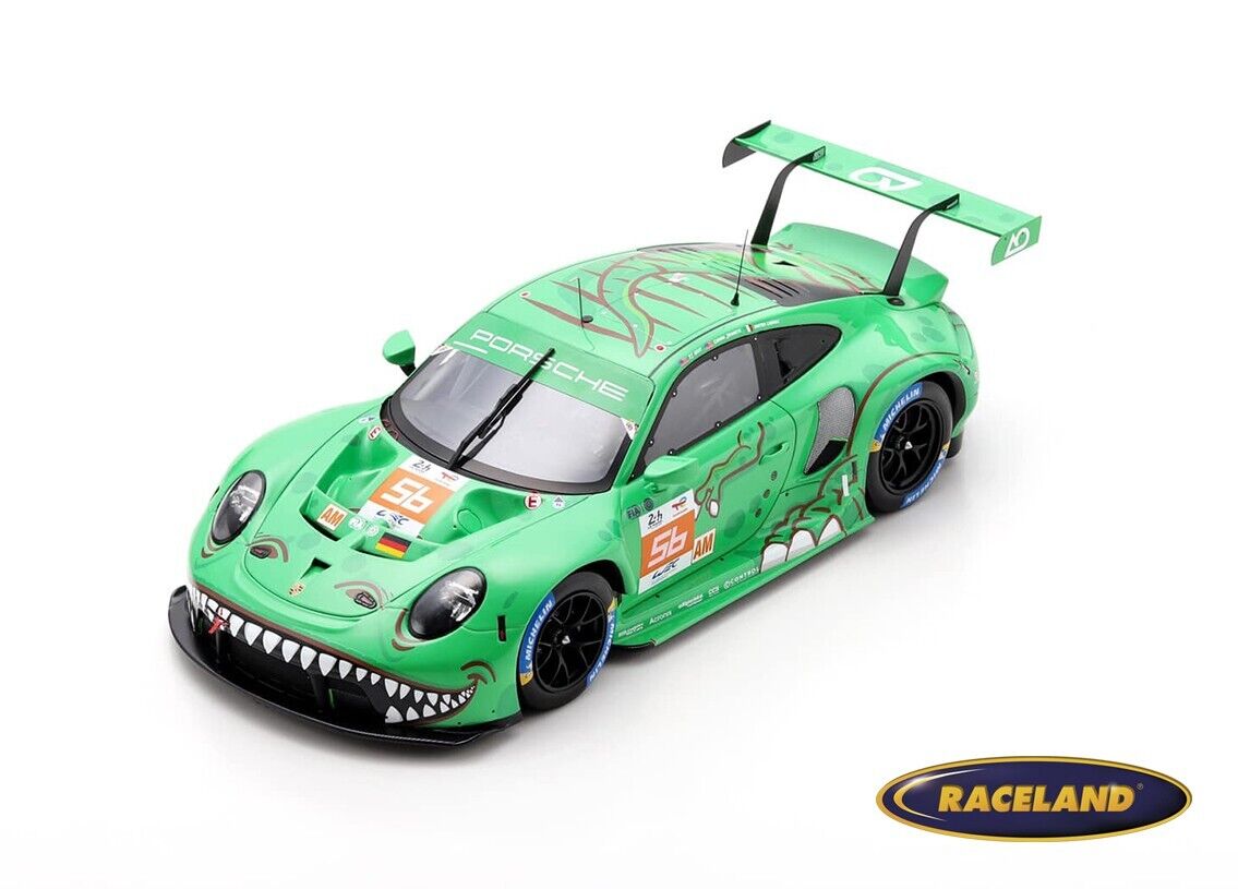 Модель 1:43 Porsche 911 991-2 Rsr-19 4.2l Team Project 1 - Ao N 56 24h Le Mans 2023 M.Cairoli - P.J.Hyett - G.Jeannette - Green