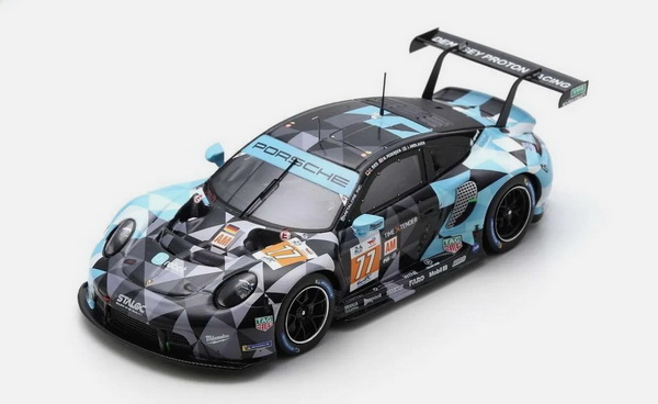 Модель 1:43 Porsche 911 991-2 RSR-19 4.2l Team Dempsey Proton Racing N 77 24h Le Mans 2023 J.Andlauer - C.Ried - M.O.Pedersen - Blue Blac
