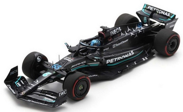 Модель 1:43 Mercedes GP W14 Team Mercedes-AMG Petronas Formula One №63 3rd Spain GP 2023 George Russel