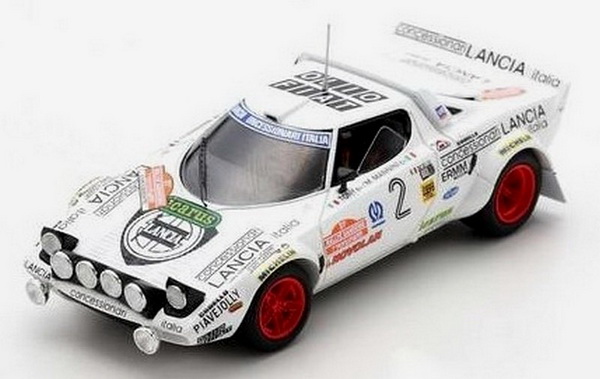 Lancia Stratos HF №2 Winner Rally Sanremo (Tony - Mannini) S9105 Модель 1:43