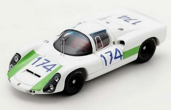 Porsche 910 №174 Targa Florio (Leo Cella - Giampiero Biscaldi) S9237 Модель 1:43