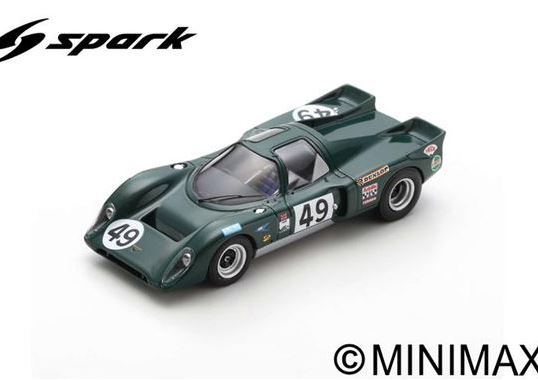 Модель 1:43 Chevron Ford B16 #49 24H Le Mans 1970 I. Skailes - J. Hine