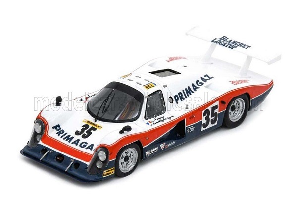 cougar c01 3.3l v8 team courage competition n 35 24h le mans 1982 yves courage - jean philippe grand - michel dubois S9499 Модель 1:43
