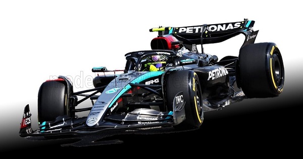 Модель 1:43 Mercedes GP W15 Eq Performance Team Amg Petronas Motorsport №44 Season 2024 Lewis Hamilton - Black Silver Green