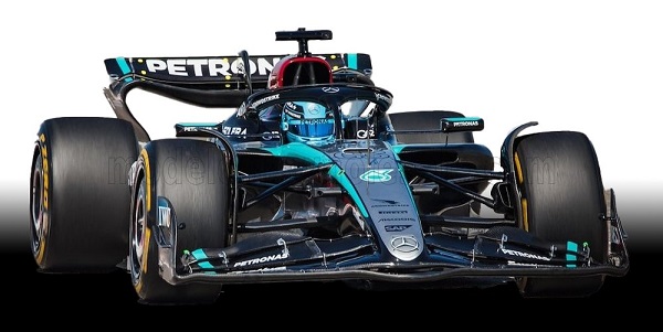 Модель 1:43 Mercedes GP W15 Eq Performance Team Amg Petronas Motorsport №63 Season 2024 George Russel - Black Silver Green