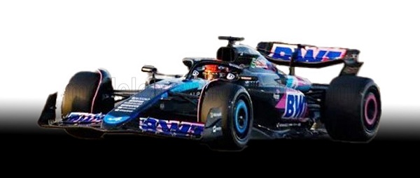 Модель 1:43 Renault A524 Team Bwt Alpine №31 Bahrain GP 2024 Esteban Ocon - Black Blue Pink