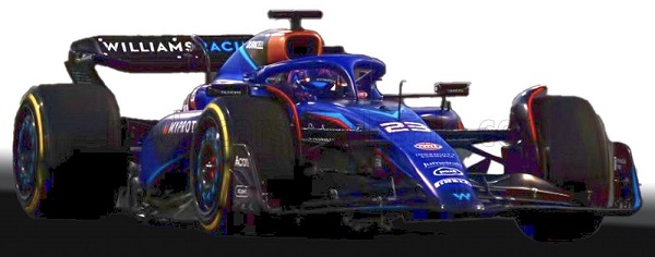 Модель 1:43 Williams - F1 Fw46 Team Williams Racing N 23 Season 2024 Alexander Albon - 2 Tone Blue