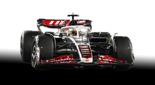 Модель 1:43 HAAS Fw24 Team Moneygram Haas №20 Saudi Arabia GP 2024 Kevin Magnussen - Black White