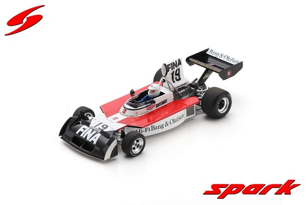 Модель 1:43 Surtees Ts16 №19 Sud African GP - 1974 - J.Mass - Black White Red