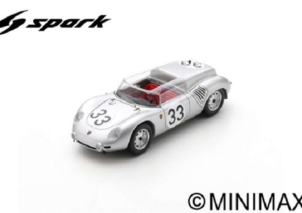 Porsche RS 60 №33 24h Le Mans (Joakim «Jo» Bonnier - Phil Hill) S9728 Модель 1:43