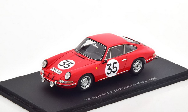 Модель 1:43 Porsche 911 S №35, 24h Le Mans 1966 Kerguen