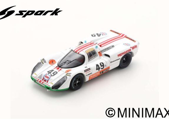 Модель 1:43 Porsche 907 #49 24h Le Mans 1971 W. Brun - P. Mattli