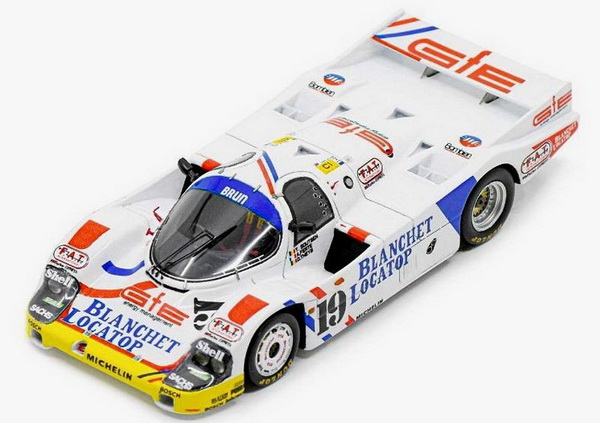 Модель 1:43 Porsche 956 №19 Le Mans (Thierry Boutsen - Didier Theys - Alain Ferte)