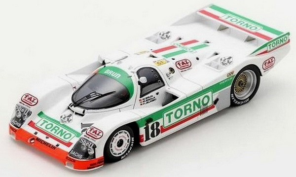 Модель 1:43 Porsche 962C №18 Le Mans (W.Brun - M.Sigala - F.Jelinski)