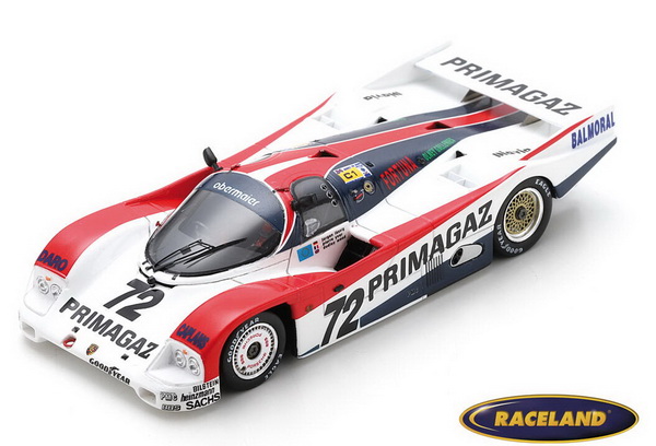 Модель 1:43 Porsche 956 #72 Le Mans 1988 Yver - Lassig - Wood