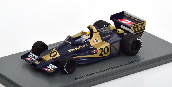 Модель 1:43 Williams Wolf Wr1 №20 Winner Monaco GP (Jody David Scheckter)