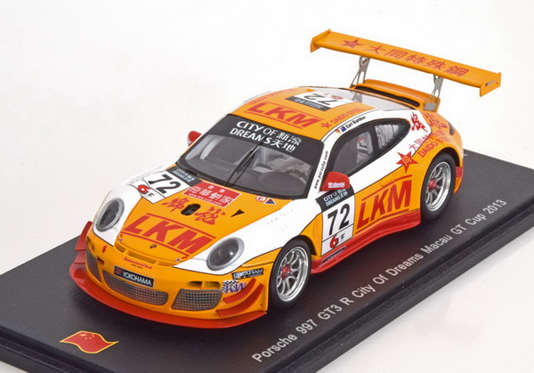 Модель 1:43 Porsche 911 (997) GT3 R №72 