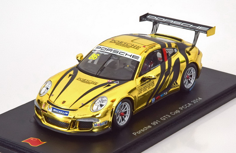 Модель 1:43 Porsche 911 (991) GT3 Cup №88 PCCA (Martin Ragginger) (L.E.300pcs)