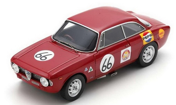 Модель 1:43 Alfa Romeo Giulia GTA #66 Singapore GP 1967 Albert Poon