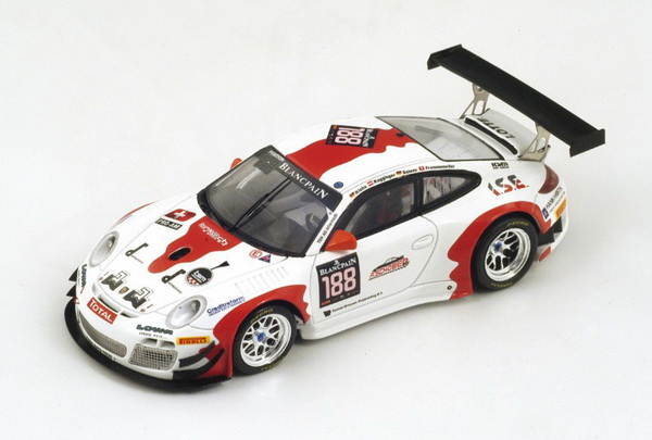 Модель 1:43 Porsche 911 (997) GT3 R №188 24h Spa (Klohs - Martin Ragginger - Frommenwiler - Dolenc)