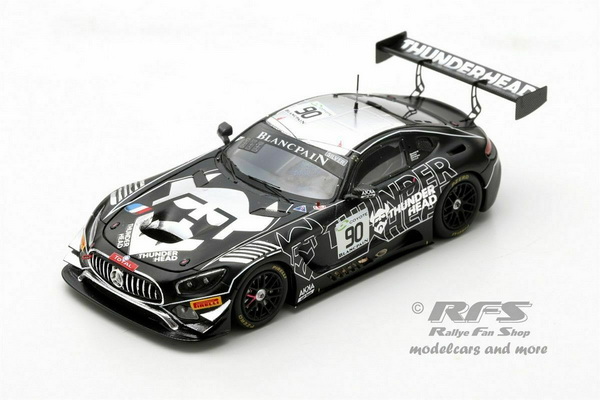 Модель 1:43 Mercedes-AMG GT3 №90 AKKa ASP Team, 24h Spa (J.Manchester - J.Szymkowiak - F.Schiller - N.Bastian)