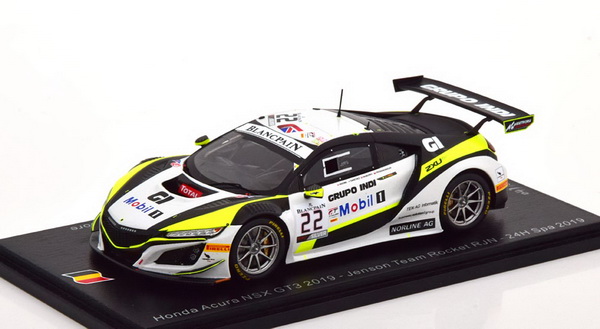 Модель 1:43 Honda Acura NSX GT3 №22 24h Spa (McMurry - Frommenwiller - Moore - Sanchez)
