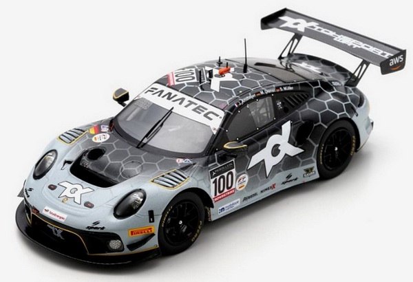 Модель 1:43 Porsche 911 991-2 GT3 R №100 Team Toksport WRT 24h Spa (J.Andlauer - M.Dienst - S.Muller)
