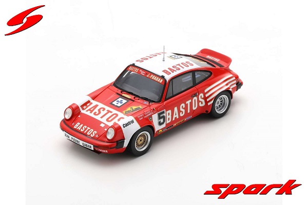Модель 1:43 Porsche 911 Sc Team Bastos N 5 Winner Rally Condroz - 1983 - P.Snijers - D.Colebunders - Red White