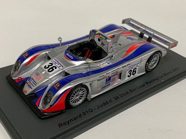 Reynard 01Q Judd #36 Le Mans 2001 De Radigues - Maassen - Matsuda SCYD06 Модель 1:43
