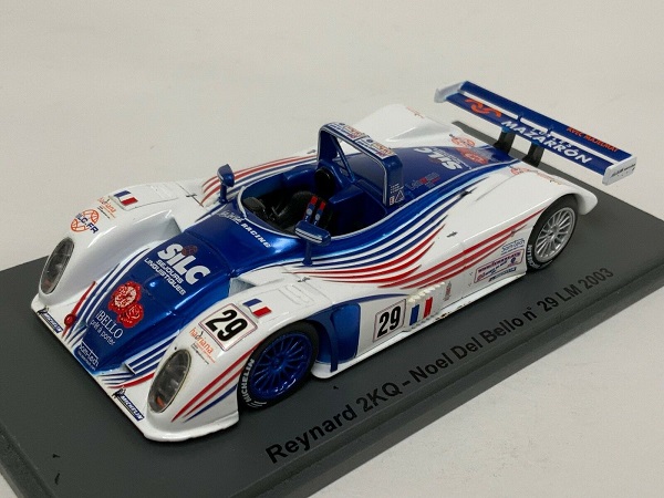 Reynard 2KQ #29 Noel Del Bello Le Mans 2003 Andre - Maury Laribiere - Pillon SCYD11 Модель 1:43