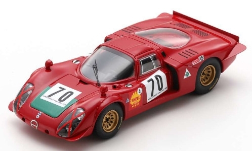 Модель 1:43 Alfa Romeo Tipo 33/2 №70 Autodelta, Ronde Cevenole (I.Giunti)