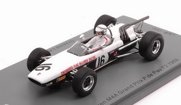 McLaren M4A #16 GP de Pau F2 1968 Graeme Lawrence