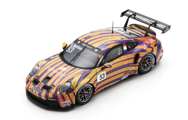 Модель 1:43 Porsche 911 GT3 Cup №53 Porsche Carrera Cup France Spa (Arthur Mathieu) (L.E.300pcs)