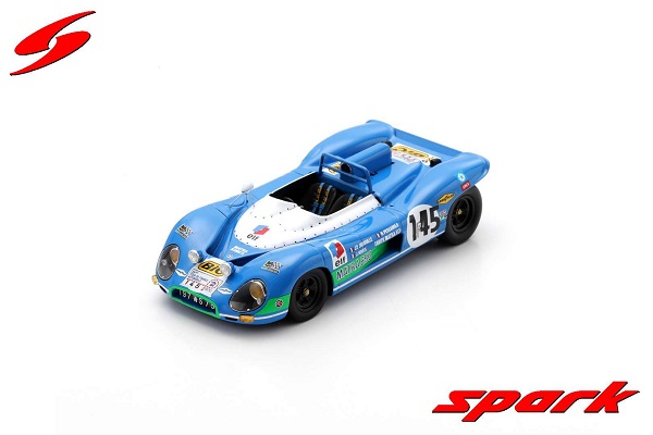 Модель 1:43 Matra Simca - Ms650 Spider N 146 Winner Tour Auto - 1970 - J.P.Beltoise - P.Depailler - J.Todt - Light Blue White