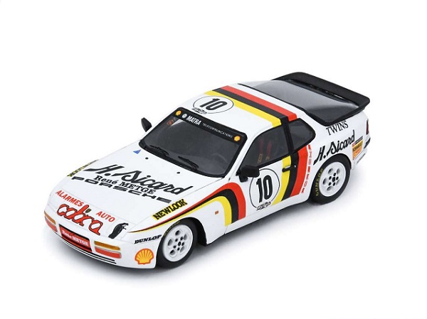 Модель 1:43 Porsche - 944 Turbo N 10 Cup Champion France - 1987 - Rene Metge - White