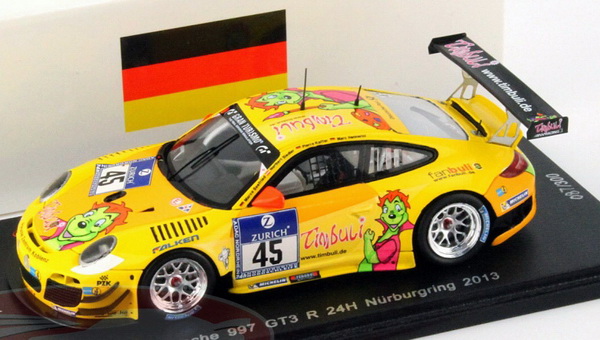 Модель 1:43 Porsche 911 (997) GT3 R №45 Nurburgring (Seefried - Siedler - Kaffer - Hennerici)