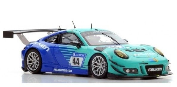 Модель 1:43 Porsche 911 GT3-R №44 Falken MotorSports, Falken, 24h Nurburgring (M.Ragginger/D.Werner/J.Bergmeister/L.Vanthoor)