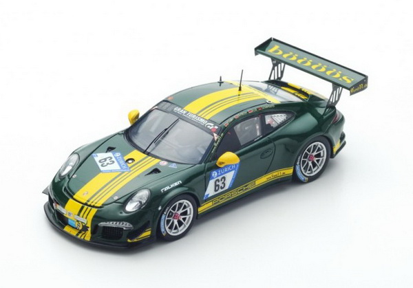 Модель 1:43 Porsche 911 GT3 Cup №63 Team Dildo - Nurburgring (T.Scheerbarth - V.Kolb - G.Dildo - Mr.Schlüter)