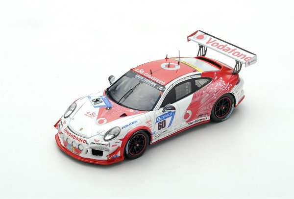 Модель 1:43 Porsche 911 GT3 №60 Nurburgring (Osieka - Max - Jens- Trebing)