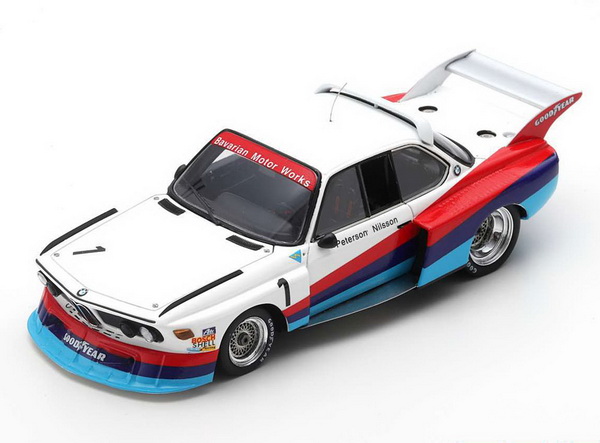 Модель 1:43 BMW 3.5 CSL Turbo №1 6h Silverstone (Ronnie Peterson - Gunnar Nilsson) (L.E.600pcs)