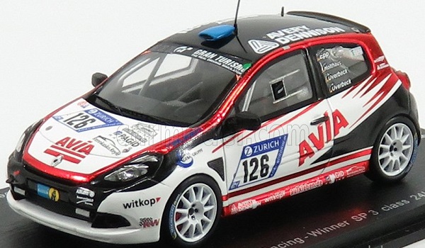 Renault Clio R.S. Cup №126 Winner Sp 3 class Nurburgring (Epp - Holthaus - Overbeck Overbeck) SG417 Модель 1:43