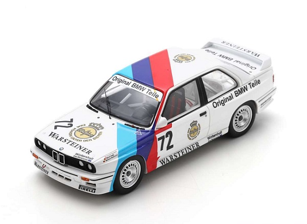 Модель 1:43 BMW - 3-Series M3 (E30) Team Bmw Motorsport N 72 24h Nurburgring 1987 Dieter Quester - Markus Oestreich - Winfried Vogt - White