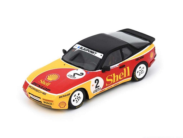 Модель 1:43 Porsche - 944 Turbo N 16 Shell Turbo Cup Germany - 1988 - Armin Schwarz - Yellow Red Black