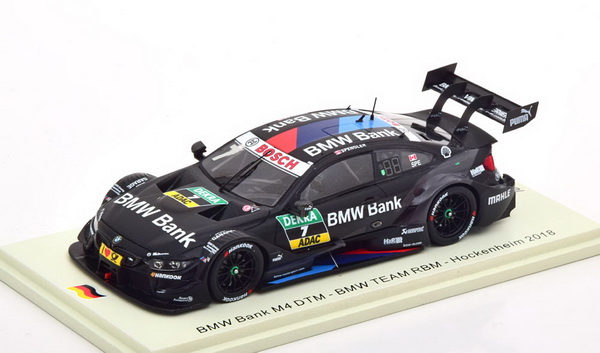 BMW M4 №7 "BMW Bank" DTM Hockenheim (Bruno Spengler) (L.E.500pcs) SG630 Модель 1:43