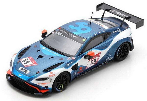 Aston Martin Vantage AMR GT4 #59 Garage 59 24h Nürburgring 2020 SG700 Модель 1:43