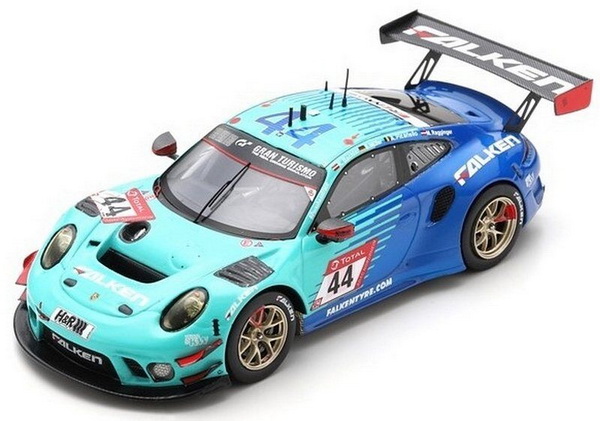 Модель 1:43 Porsche 911 GT3 R №44 Falken Motorsports 4th 24h Nürburgring